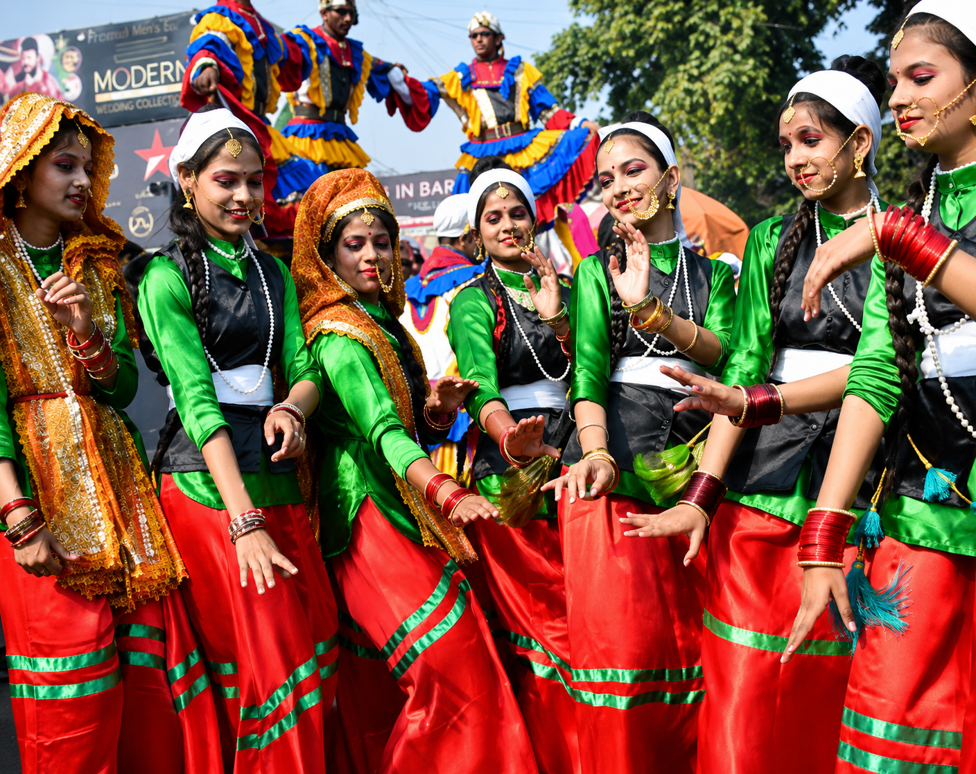 Pilgrims gathered on the riverbank ghats at Bageshwar for the Uttarayani Mela holy bath